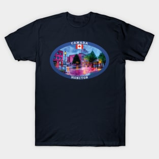 Moncton Canada Travel T-Shirt